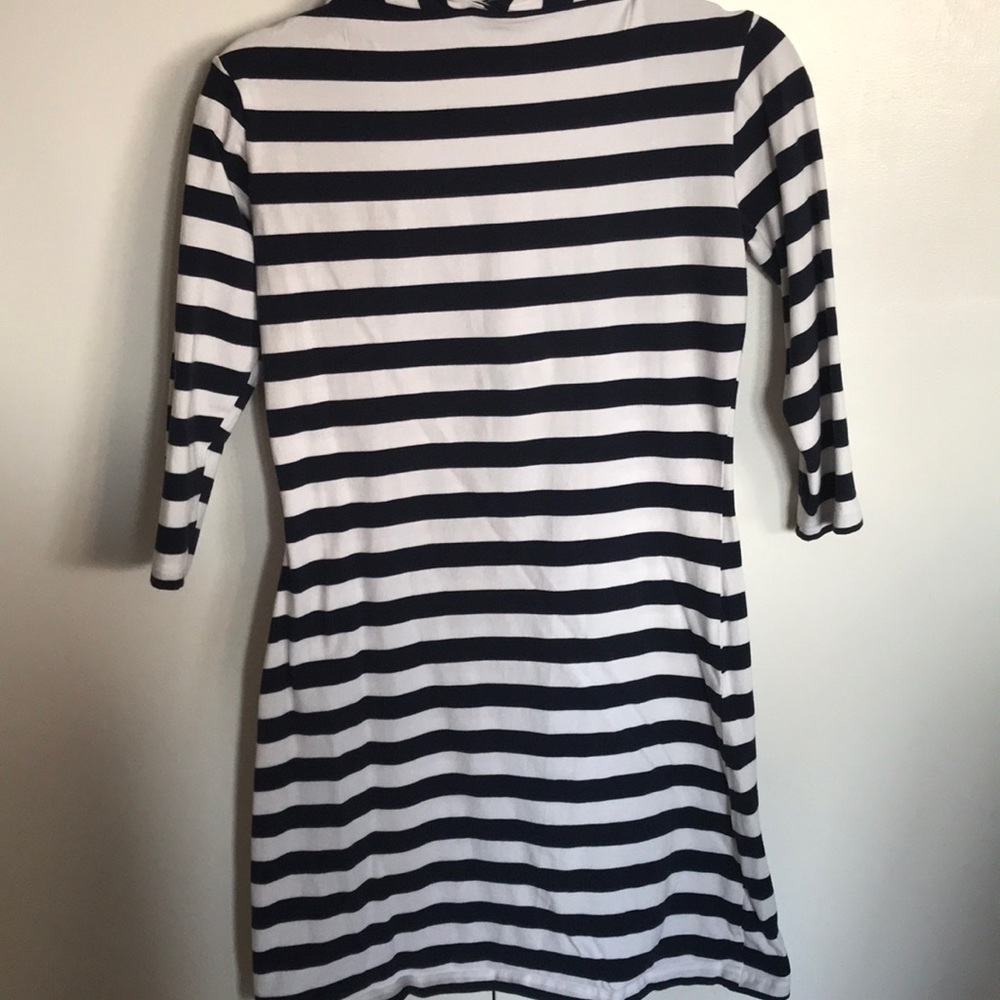 Sailor-Sailor white and navy nautical dress - Picture 4 of 4